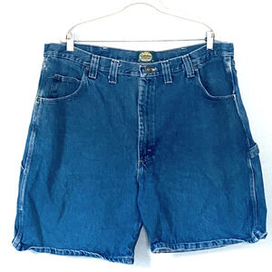 Cabelas Carpenter Shorts Mens Size 44 Denim Workwear 8" Inseam Rugged Outdoor